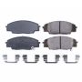PowerStop 17-829 PowerStop - Z17 Low-Dust Ceramic Brake Pads with Hardware