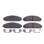 PowerStop 17-1058 PowerStop - Z17 Low-Dust Ceramic Brake Pads with Hardware