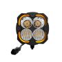 KC HiLiTES 1289 KC FLEX ERA 4 LED 5in Master Kit 1-Light Universal
