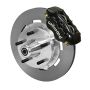 Wilwood 140-14532 Forged Dynalite Front Kit 19.00in Plain Rotor Black WWE ProSpindle (5x5.00in Hub)