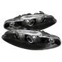 SPYDER 5011428 Projector Headlights - LED Halo - Black