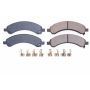 PowerStop 17-989 PowerStop - Z17 Low-Dust Ceramic Brake Pads with Hardware