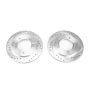 PowerStop JBR955XPR PowerStop Evolution Performance Drilled, Slotted & Plated Brake Rotor Pair