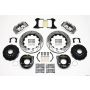 Wilwood 140-10012-DP Narrow Superlite 4R Rear P-Brk Kit 14.00in Drilled Polished New Big Ford 2.50in Offset
