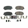 PowerStop Z23-2117 PowerStop - Z23 Daily Driver Carbon-Fiber Ceramic Brake Pads with Hardware Kit