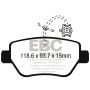 EBC Brakes DP32258C Redstuff Ceramic Low Dust Brake Pads