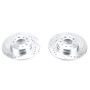 PowerStop EBR1423XPR PowerStop Evolution Performance Drilled, Slotted & Plated Brake Rotor Pair