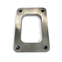 Stainless Bros 603-00056-0100 SS304 T6 Turbo Inlet Flange Undivided - 1/2in / 12.7mm (Threaded)