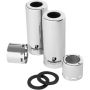 Progressive 30-5027C Shocks Covers Full Length (PR) - Chrome