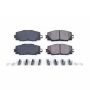 PowerStop 17-1184 PowerStop - Z17 Low-Dust Ceramic Brake Pads with Hardware