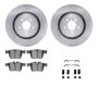 Dynamic Friction 6512-20158 Rotor Kit