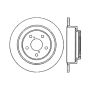 Stoptech 128.47011L 02-05 Subaru Impreza WRX Rear Drilled Left Brake Rotor
