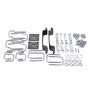 Hellwig 11-19 Chevy Silv 2500HD Hardware Kit for Load Pro Multi Leaf 2500lb/3500lb Helper Springs
