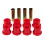 Prothane 68-72 Ford Truck 2wd Rear Frame Shackle Bushings - Red
