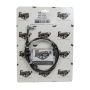LOKAR LOKVS-1005 VS Throttle Cable Black Black Wrap w/ Red Tracer