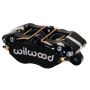Wilwood 120-15131-BK Caliper-Dynapro Dust-Boot 5.25in Mount - Blk 1.75in Pistons 1.00in Disc