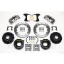 Wilwood 140-9217-P Narrow Superlite 4R Rear P-Brk Kit 12.88in Polished Big Ford Old Style 2.36in Offset