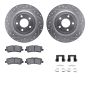 Dynamic Friction 7512-54082 Rotor Kit