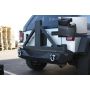 DV8 Offroad RBSTTB-01BR 07-18 Jeep Wrangler JK Rear Bumper w/ Tire Carrier & Tapered Bearing