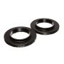 ENERGY SUSPENSION ENE9-6104G Coil Spring Isolator Set Black