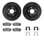 Dynamic Friction 8512-68006 Rotor Kit