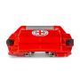 EBC Racing 17-21 Honda Civic Type-R (FK8) Red Apollo-6 Calipers 380mm Rotors Front Big Brake Kit