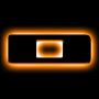 Oracle Lighting 3141-D-005 Universal Illuminated LED Letter Badges - Matte Black Surface Finish - D