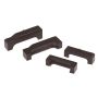Prothane 88-98 Chevy Truck Small Block Radiator Insolators - Black