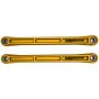 Camburg CAM-120032-GLD Ford Bronco 21-23 KINETIK Series Rear Billet Lower Trailing Arm Kit (Gold)