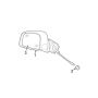 Mopar 68092055AB GLASS, Mirror Replacement