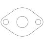 Cometic Gasket C15126 Cometic Ford 59A Flathead V8 .015in Fiber Oil Pump Mounting Gasket - 1945-1948