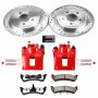 PowerStop KC1770-36 Z36 Truck and SUV Ceramic Brake Pad, Drilled & Slotted Rotor, and Caliper Kit