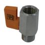 MOROSO MOR97200 Ball Valve 3/8npt Male to 3/8npt Female