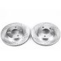PowerStop AR8256XPR PowerStop Evolution Performance Drilled, Slotted & Plated Brake Rotor Pair