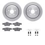 Dynamic Friction 6512-63535 Rotor Kit