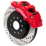 Wilwood 140-17275-DR 19-20 Jeep Wrangler (JL)/20-22 Jeep Gladiator (JT) Aero6-DM Front Brake Kit - D&S - Red