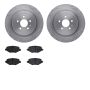 Dynamic Friction 6502-99664 Rotor Kit