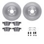 Dynamic Friction 6612-27215 Rotor Kit