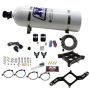 Nitrous Express 60042-15 4150 BILLET CROSSBAR STAGE 6 (50-100-150-200-250-300HP) WITH 15LB BOTTLE.