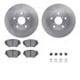 Dynamic Friction 6512-76638 Rotor Kit