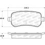 Stoptech 308.10210 Street Brake Pads