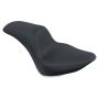 Mustang Motorcycle 76388 Mustang 06-17 Harley Softail Wide Tire (200mm) Fastback 1PC Seat - Black