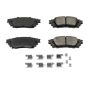 PowerStop 17-1805 PowerStop - Z17 Low-Dust Ceramic Brake Pads with Hardware