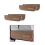 Lund 73-91 Chevy Blazer (2Dr 2WD/4WD R/V) Pro-Line Full Flr. Replacement Carpet - Coffee (2 Pc.)