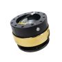 NRG Quick Release Gen 2.0 - Black Body / Chrome Gold Ring