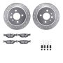 Dynamic Friction 7612-31016 Rotor Kit