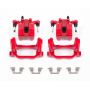 PowerStop S3738 Red Powder Coated Calipers