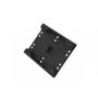 Kentrol 07-18 Jeep Shackle Mounted License Plate Bracket Wrangler JK - Textured Black