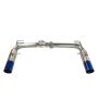 Remark RO-TTZ8-SL 2022+ Subaru BRZ/Toyota GR86 BOSO Axle Back Exhaust w/Burnt Stainless Steel Tip