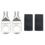 QUICKCAR RACING PRODUCTS QRP57-572 Power Rings 8 AWG 1/2 in Pair